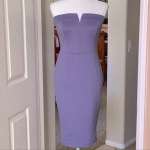 Venus Midi Dress, Lavender, US 6